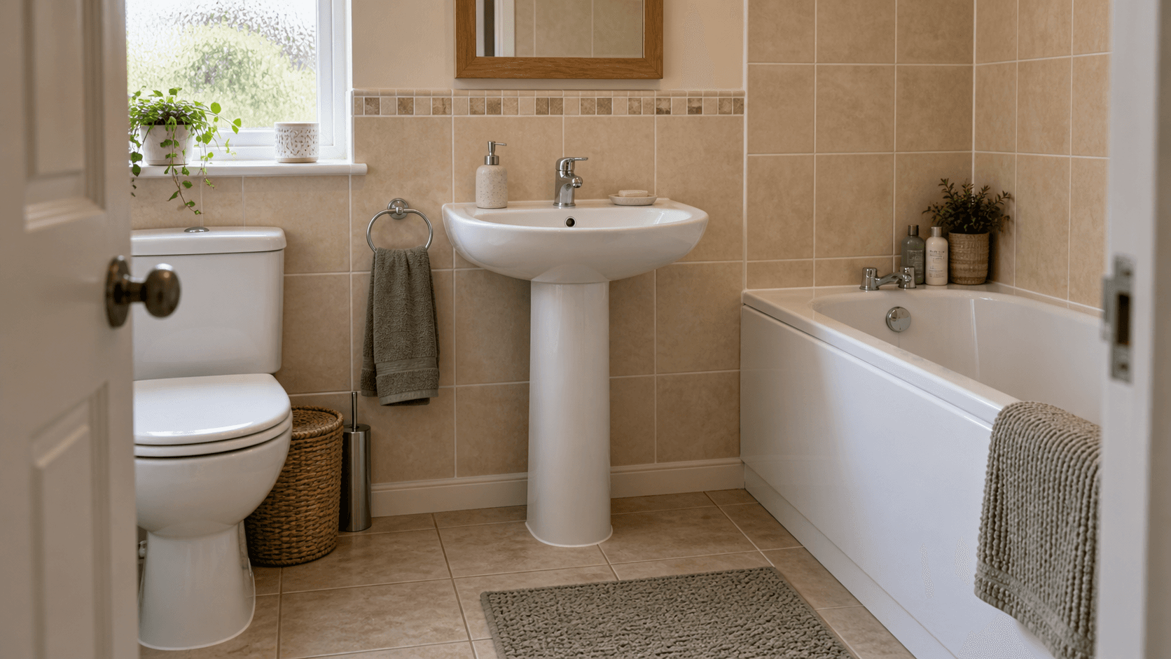 Plan the Bathroom Around the Busiest Ten Minutes of the Day